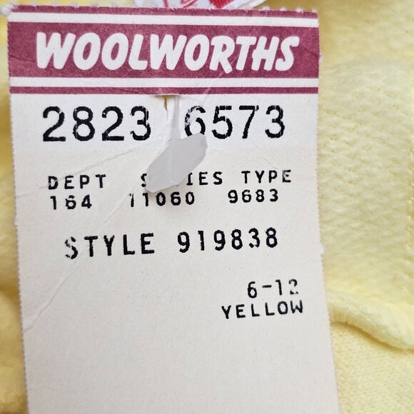 New Baby Lion 2pc Outfit White Yellow Bear Woolworth England 919838 6 -12 Month - Picture 9 of 14